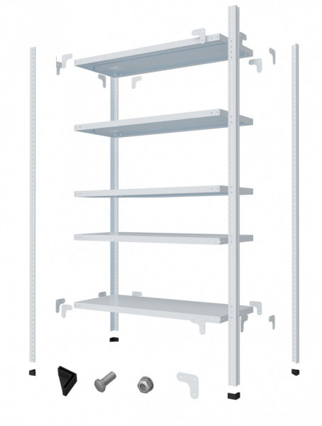 Стеллаж Титан МС-750 2500х700х600 мм 3 полки