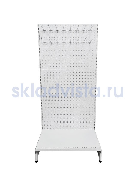 Стеллаж торговый перфорированный 900х500х2300h